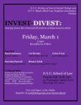 Invest-Divest: Tearing Down the Financial Structures of Mass Incarceration